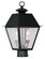Mansfield Two Light Outdoor Post Lantern in Black (107|2166-04)
