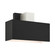 Lynx One Light Outdoor Wall Sconce in Black w/ Brushed Nickels (107|22423-04)
