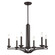 Trumbull Six Light Chandelier in Bronze (107|40056-07)