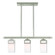 Harding Three Light Linear Chandelier in Brushed Nickel (107|40193-91)