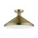 Geneva One Light Semi-Flush Mount in Antique Brass (107|40950-01)