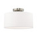 Meridian One Light Ceiling Mount in Brushed Nickel (107|41097-91)