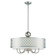 Arabesque Six Light Chandelier in Brushed Nickel (107|41105-91)