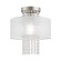 Bella Vista One Light Ceiling Mount in Brushed Nickel (107|41124-91)