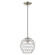 Geometrix One Light Mini Pendant in Brushed Nickel (107|41326-91)
