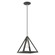 Pinnacle One Light Mini Pendant in Scandinavian Gray w/ Brushed Nickels (107|41329-76)
