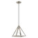Pinnacle One Light Mini Pendant in Brushed Nickel (107|41329-91)