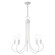 Bari Five Light Chandelier in White (107|42925-03)