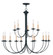 Heritage 15 Light Chandelier in Black (107|4460-04)