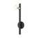 Bannister One Light Wall Sconce in Black w/ Brushed Nickels (107|45861-04)
