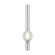 Acra One Light Wall Sconce in Brushed Nickel (107|45911-91)