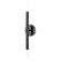 Monaco Two Light Wall Sconce in Black Chrome (107|46981-46)