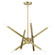 Monaco Eight Light Chandelier in Antique Brass (107|46985-01)