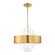 Orenburg Ten Light Chandelier in Natural Brass (107|48876-08)