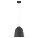 Arlington One Light Pendant in Scandinavian Gray w/ Brushed Nickels (107|49109-76)