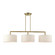 Monroe Three Light Linear Chandelier in Antique Brass (107|49293-01)