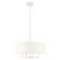 Meridian Four Light Chandelier in White (107|49374-03)