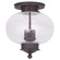 Harbor Three Light Ceiling Mount in Bronze (107|5037-07)