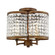 Grammercy Three Light Ceiling Mount in Hand Applied Palacial Bronze (107|50573-64)