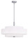 Meridian Five Light Pendant in Brushed Nickel (107|50875-91)