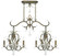 Serafina Eight Light Linear Chandelier in Hand Applied Venetian Golden Bronze (107|51007-71)