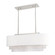 Carlisle Three Light Linear Chandelier in Brushed Nickel (107|51124-91)