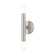 Copenhagen Two Light Wall Sconce in Brushed Nickel (107|51132-91)