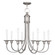Cranford Eight Light Chandelier in Brushed Nickel (107|5148-91)