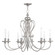 Caldwell Eight Light Chandelier in Polished Nickel (107|5168-35) Caldwell Eight Light Chandelier in Polished Nickel (107|5168-35)