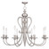 Caldwell Eight Light Chandelier in Brushed Nickel (107|5168-91)