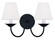 Wall Sconces Two Light Wall Sconce in Black (107|5272-04)
