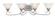 Coronado Four Light Bath Vanity in Brushed Nickel (107|6104-91)