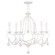 Chesterfield Six Light Chandelier in Antique White (107|6426-60)