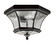 Monterey Three Light Outdoor Ceiling Mount in Black (107|7053-04)