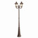 Oxford Two Light Outdoor Post Mount in Hand Applied Imperial Bronze (107|7660-58)