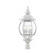 Frontenac Four Light Outdoor Post Top Lantern in Textured White (107|7703-13)