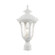 Oxford One Light Outdoor Post Top Lantern in Textured White (107|7855-13)