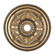Versailles Ceiling Medallion in Hand Applied Vintage Gold Leaf w/ Gildeds (107|8210-65)