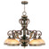 Seville Five Light Chandelier in Palacial Bronze w/ Gildeds (107|8525-64)