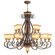 Villa Verona 16 Light Chandelier in Hand Applied Verona Bronze w/ Aged Gold Leafs (107|8568-63)