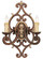 Seville Two Light Wall Sconce in Palacial Bronze w/ Gildeds (107|8862-64)