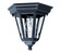 Westlake One Light Outdoor Ceiling Mount in Black (16|1027BK)