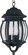 Crown Hill Three Light Outdoor Hanging Lantern in Black (16|1036BK)