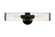 Crosby Two Light Wall Sconce in Black (16|11472CRBK)