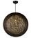 Bali One Light Outdoor Pendant in Chocolate (16|14407CHWT)