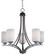 Deven Five Light Chandelier in Oil Rubbed Bronze (16|20035SWOI)