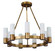 Contessa Nine Light Chandelier in Natural Aged Brass (16|22418SWNAB)