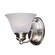 Malaga One Light Wall Sconce in Satin Nickel (16|2686FTSN)