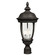 Knob Hill DC Three Light Outdoor Pole/Post Lantern in Sienna (16|3460CDSE)