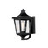 Sutton Place VX One Light Outdoor Wall Sconce in Black (16|40232CLBK)
